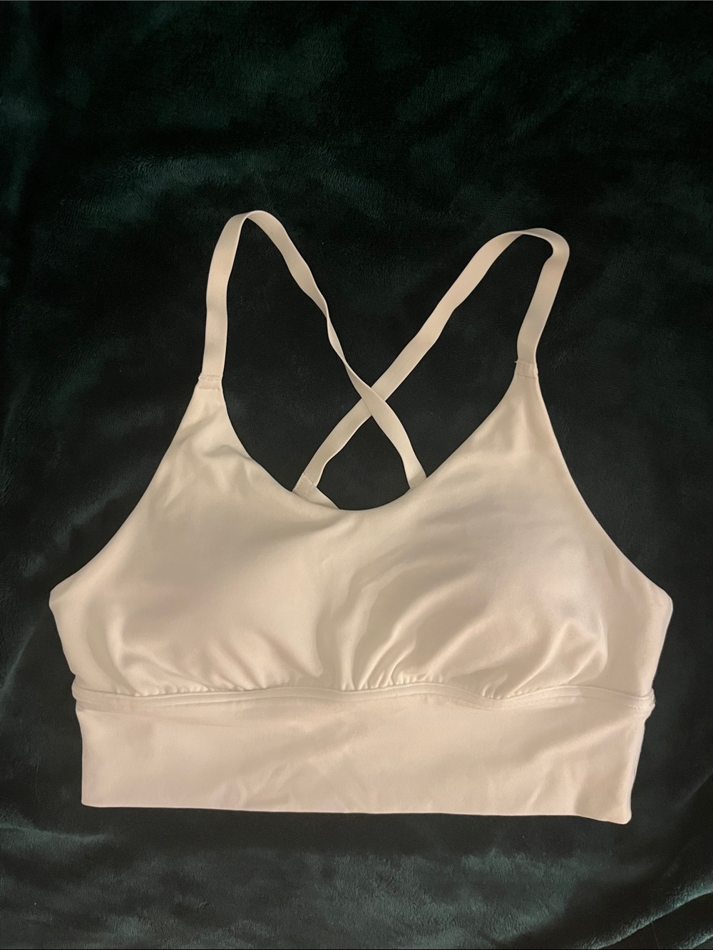 White Aerie Cross-Back Bralette